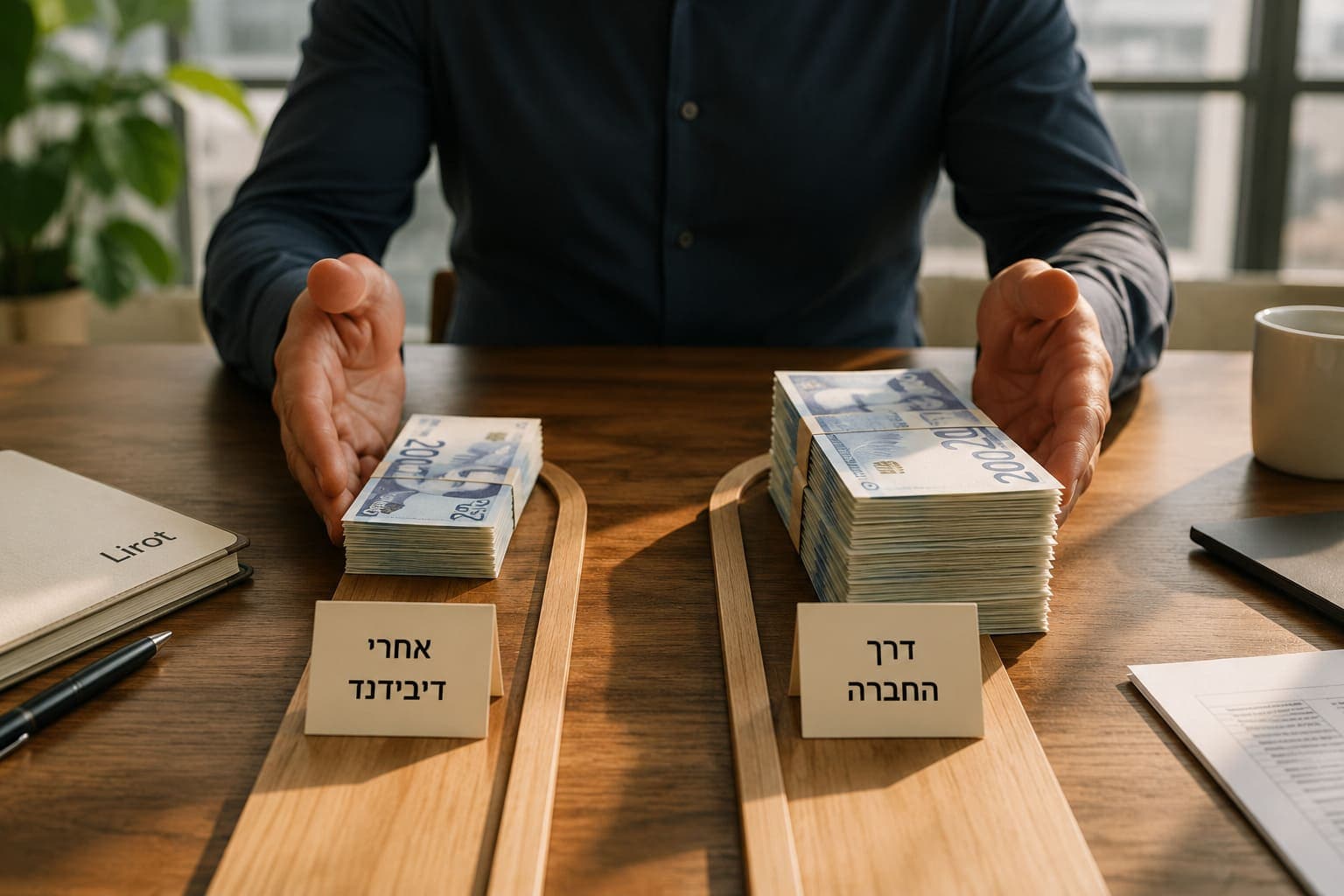 ניהול תיק השקעות לחברה