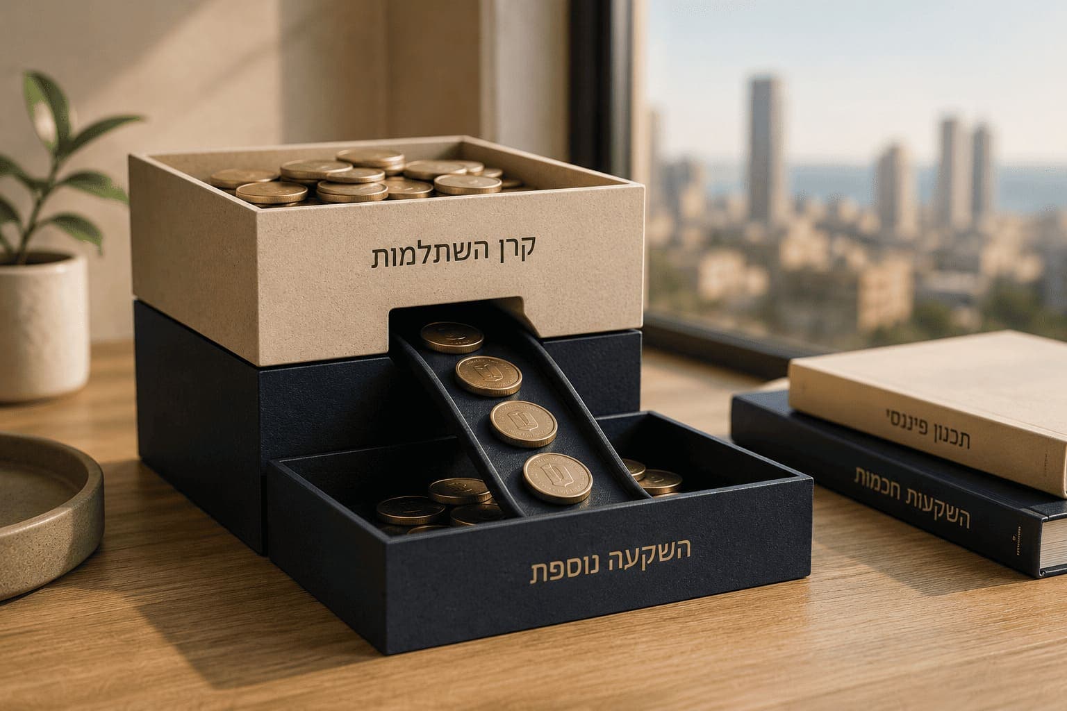 מינוף קרן השתלמות